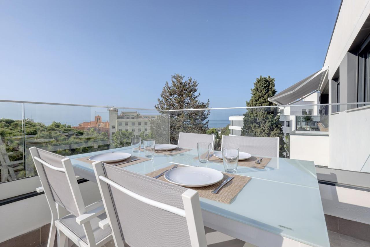 Brand New Apartment With Pool And Sea View In 马尔韦利亚 外观 照片