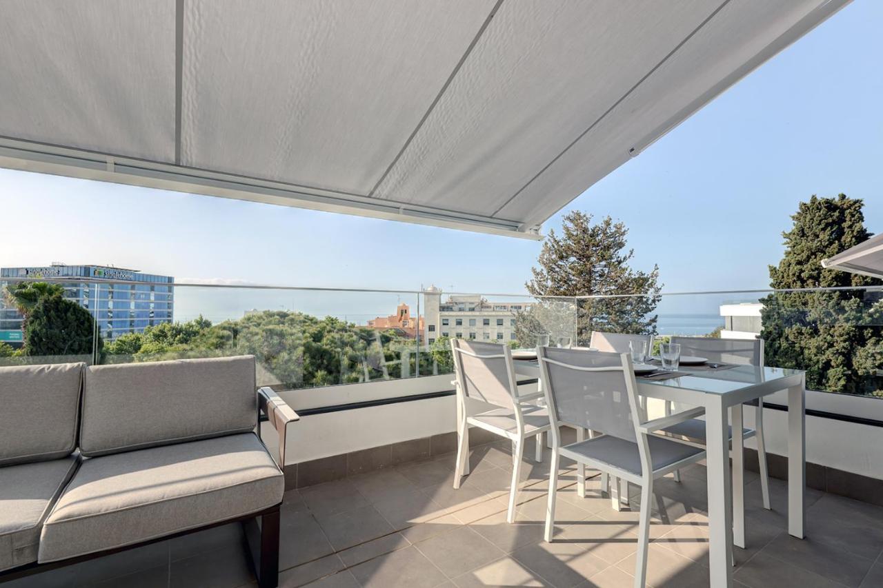 Brand New Apartment With Pool And Sea View In 马尔韦利亚 外观 照片